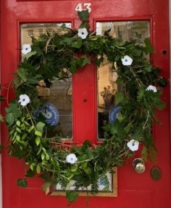 Peace Wreath at 43 St Giles'